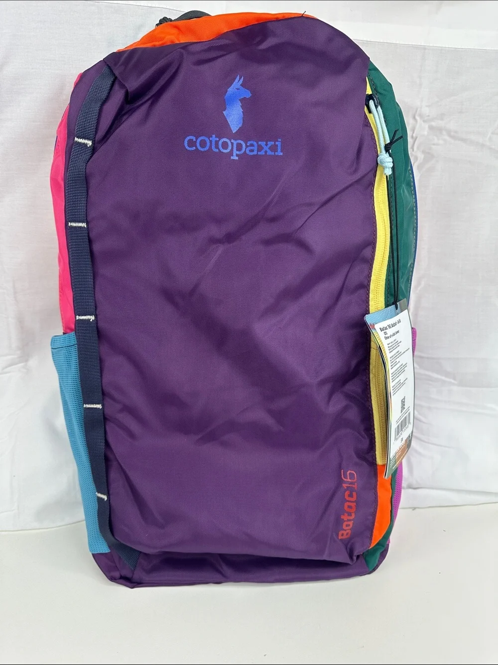 Cotopaxi Batac Del Día 16L Backpack One-of-a-Kind Multicolor Lightweight Daypack